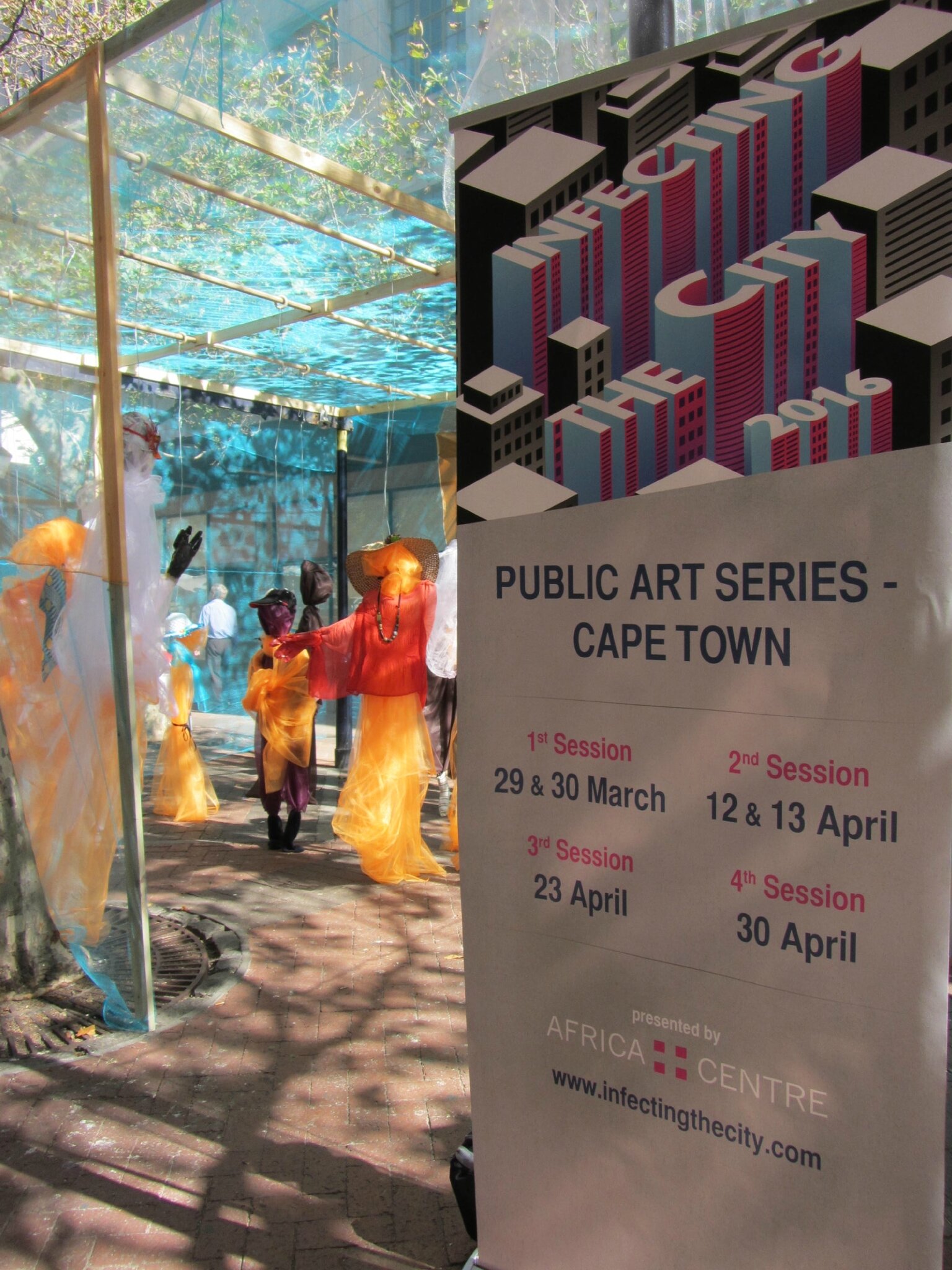 Cape-Town ITC Infecting the City 2016. Installation and Perfomance
