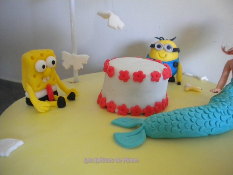 Gâteau Sous un nuage (Gravity cake) 3