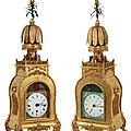 2 rare chinese animated bracket clocks expected to chime on time at fontaine's next big auction