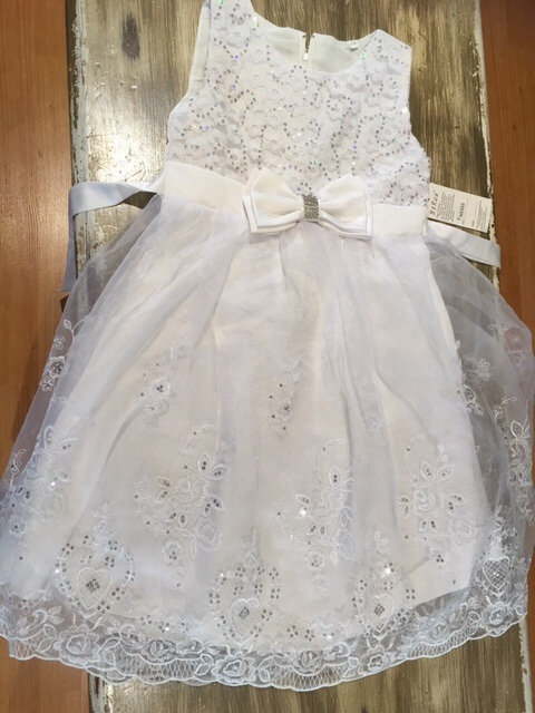 robe blanche 8 ans