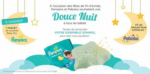 jeu concours pampers pabobo