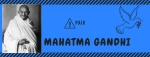 paix MAHATMA GANDHI