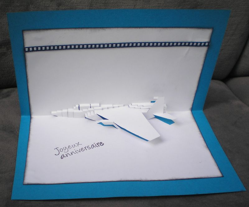 Avion De Chasse Kirigami Les Mails Art De Mlor