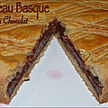 Gâteau Basque au chocolat