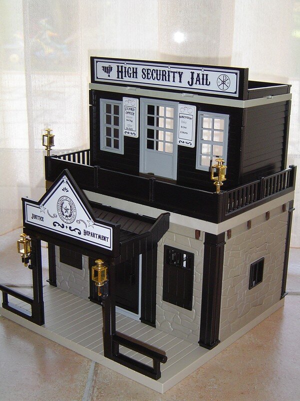 La prison Fédérale : Federal Jail - Playmobil® Tuning Western (EN  CONSTRUCTION)