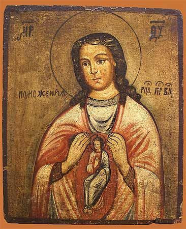 Vierge, icône byzantine