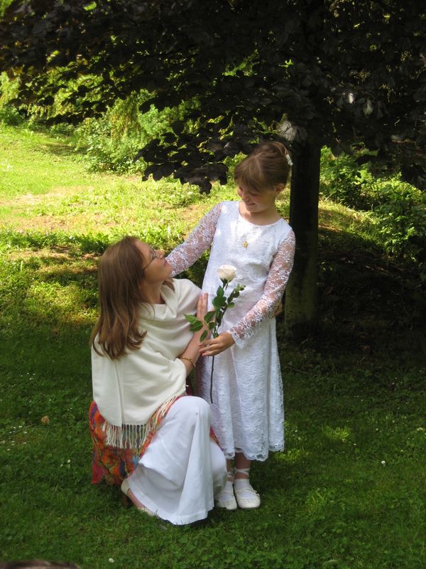 Robe de 1ère Communion Fleur - Pimprenelle