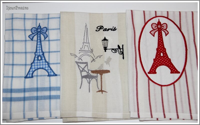 torchons trio Paris