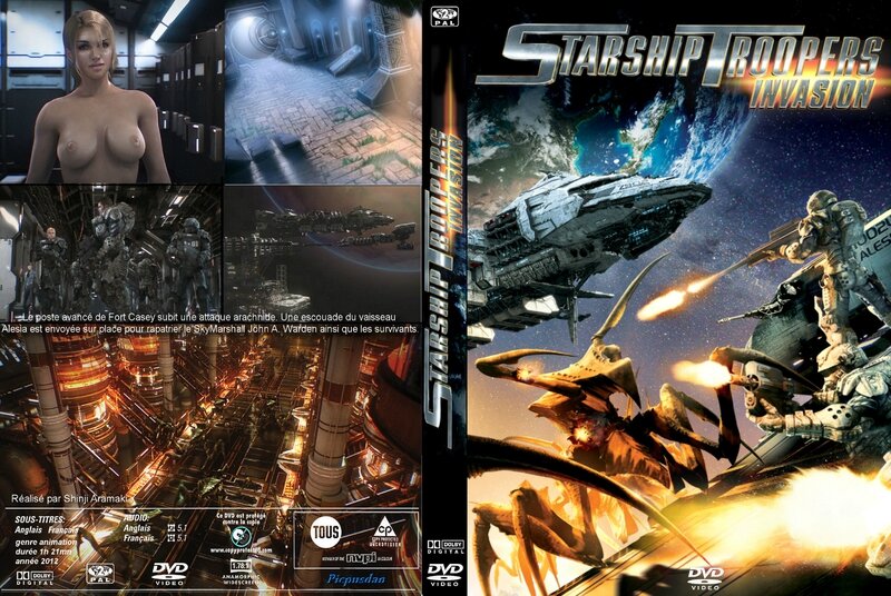 Jaquette Starship Troopers : Invasion (2012)