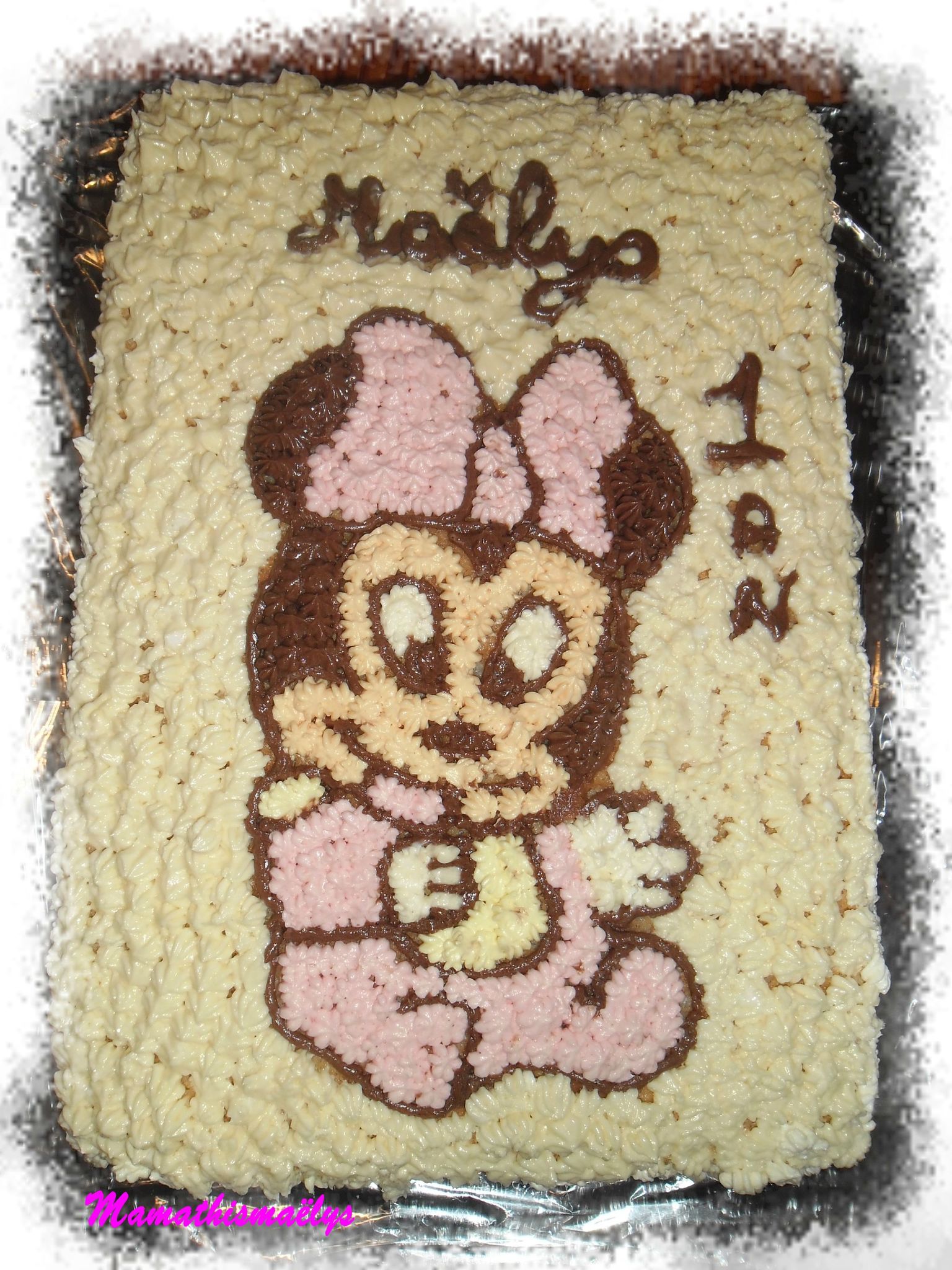 Gateau D Anniversaire Minnie La Petite Cuisine De Nini