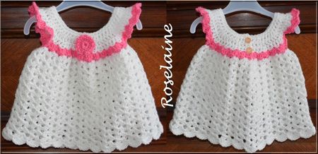 Roselaine204 Robe crochet
