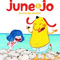 June et jo : le rire des oursins, de séverine vidal & illustré par amélie graux 