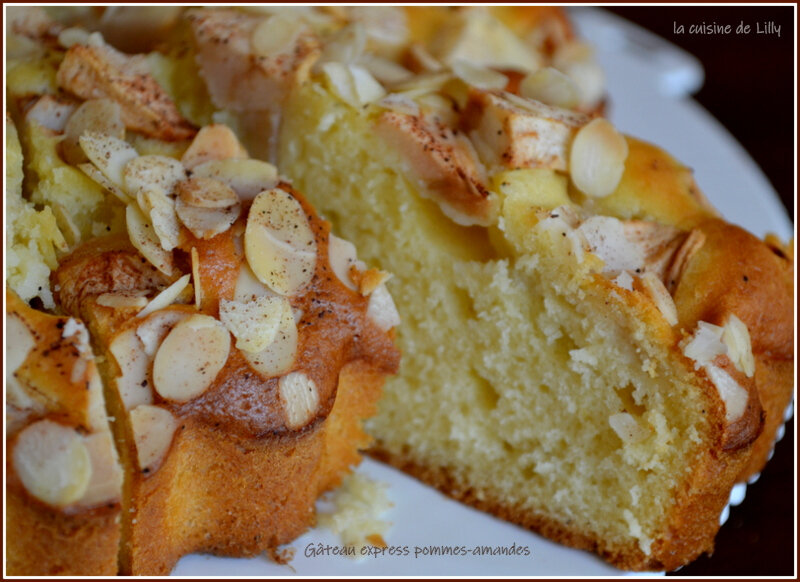 Gateau Express Pommes Amandes La Cuisine De Lilly Gateau Express Pommes Amandes La Cuisine De Lilly
