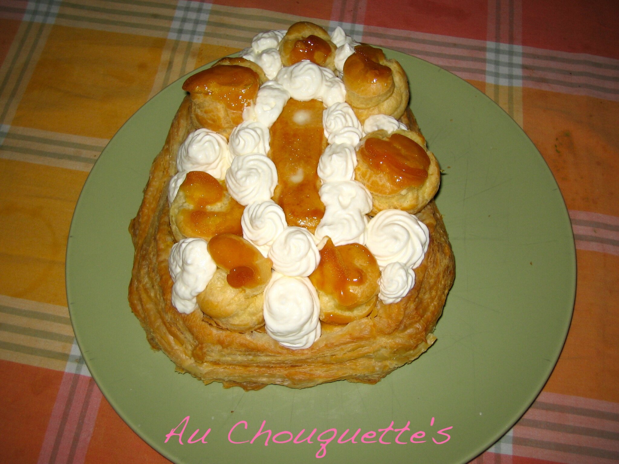Recette du Saint-Honoré  Pâte à choux et crème Chiboust