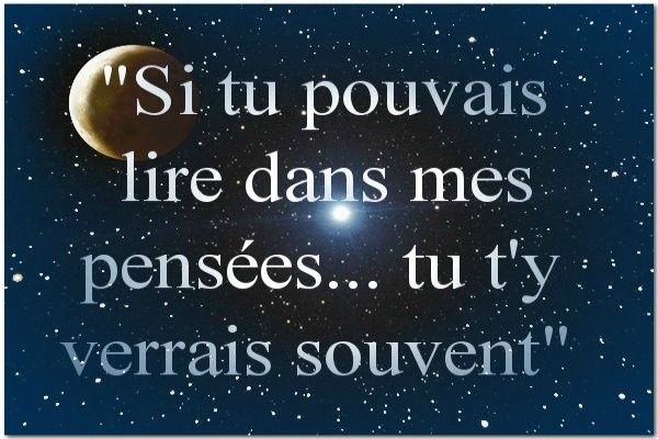 Il Ne M'aime Pas Mais Couche Avec Moi Mes pensées - Amour éternel