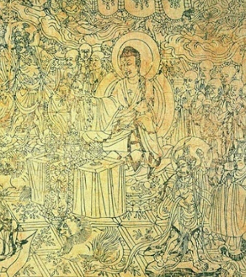 Buddha dans le Soutra du Diamant