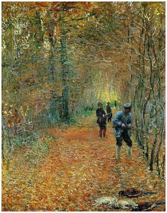 Monet, la chasse