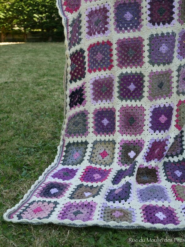 Plaid granny roses Septembre 08