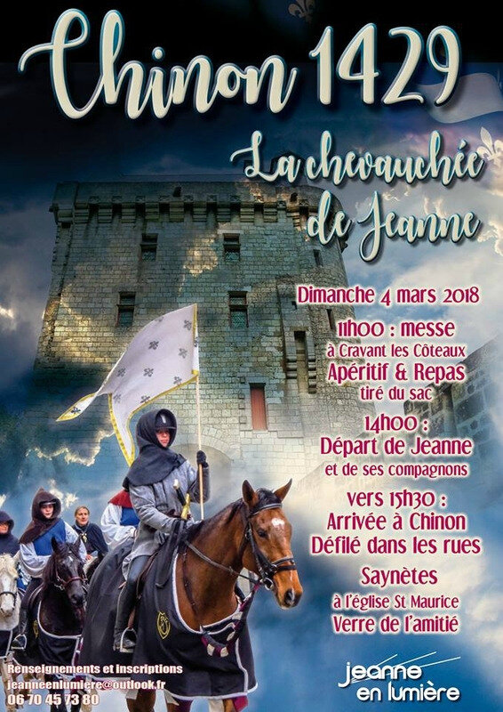 Chinon 1429 Programme des Fêtes Johanniques 2018 (Jeanne d'Arc)