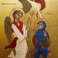 L'annonciation de la sainte vierge
