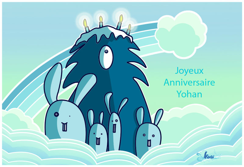 Mardi 7 Juin 11 Fr Joyeux Anniversaire Yohan Le Coin De Kaori