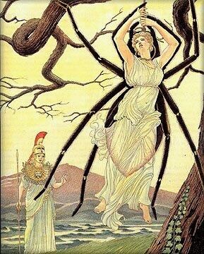 Le mythe d'Arachné - Mythologie grecque