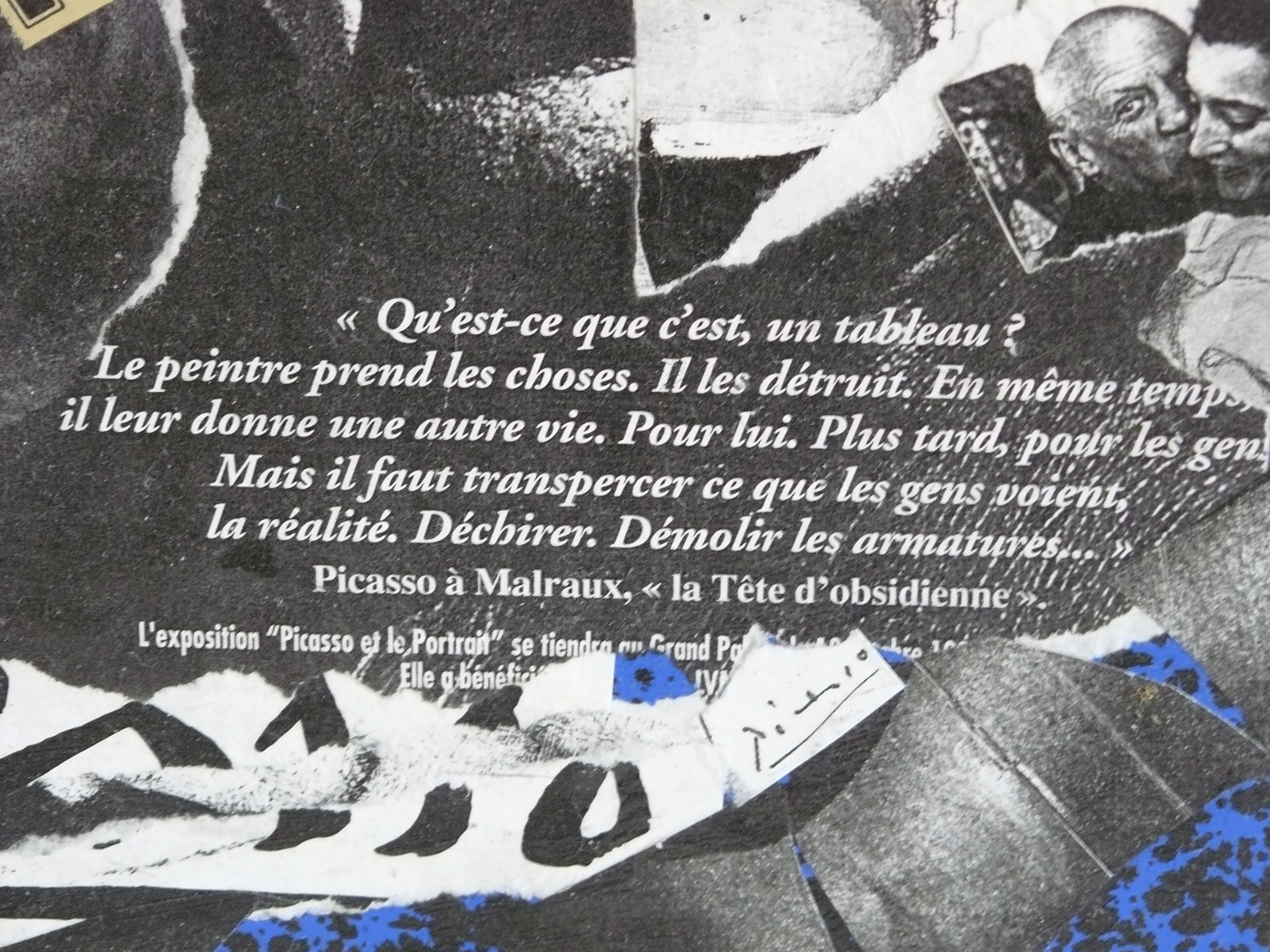 Citation De Picasso La Tete D Obsidienne Les P Tits Copains De Provence