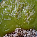 Purée courgette au parmesan et poulet - à partir de 7 mois