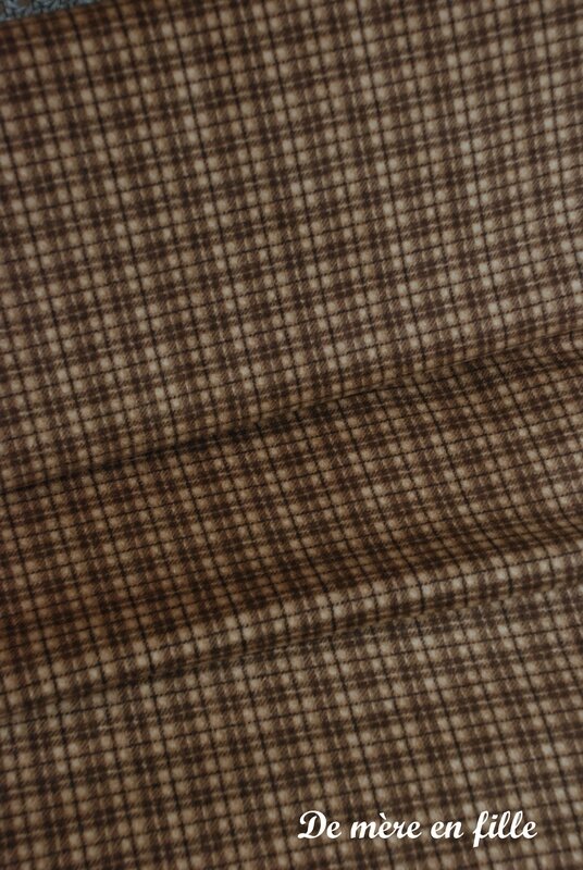 marron carreaux