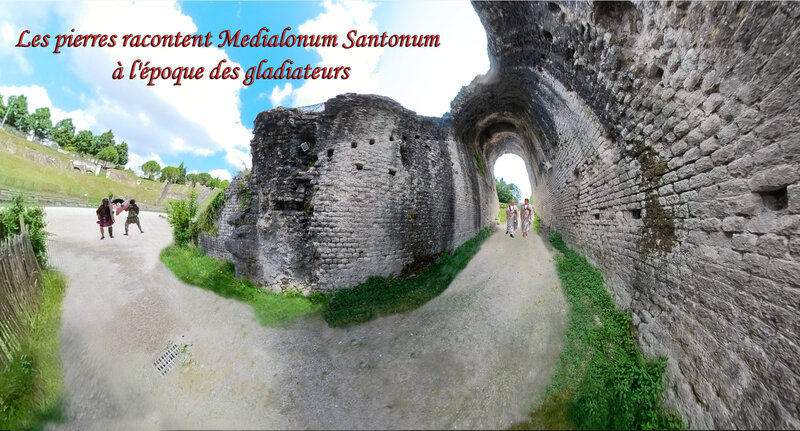 Time Travel Les pierres racontent Medialonum Santonum à l'époque des gladiateurs