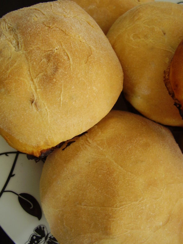 Buns à la bolognaise. - Ma cuisine,mes livres et moi