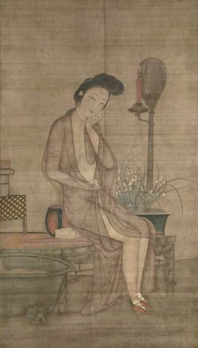 Chinese classic erotic painting