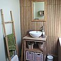 Une salle de bain inspirée du japon