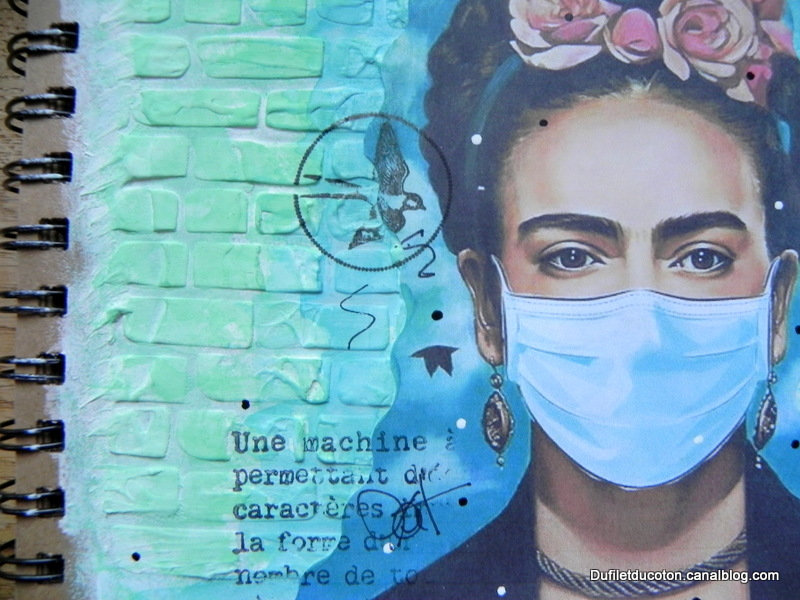 Frida Khalo art journal