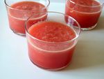 Soupe d'été au melon et pastèque (11)