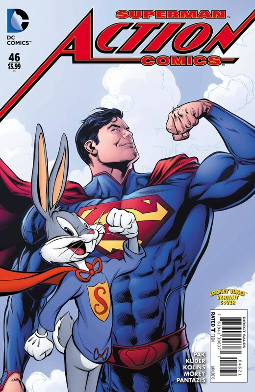 action comics 46 looney tunes variant