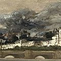 Clairin, incendie des Tuileries 1871