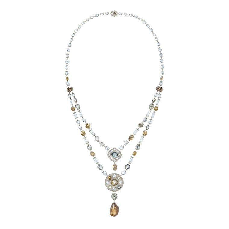 De Beers High Jewellery collection diamond necklaces - Alain.R.Truong