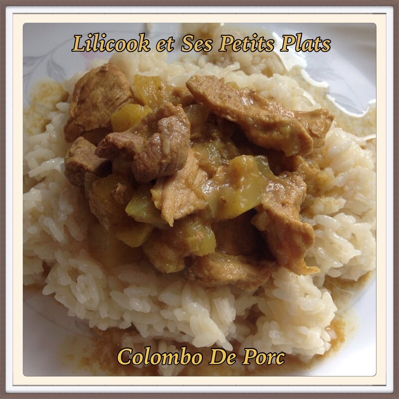 COLOMBO DE PORC AU COOKEO - Lilicook et ses petits plats