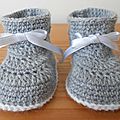 Bottines au crochet