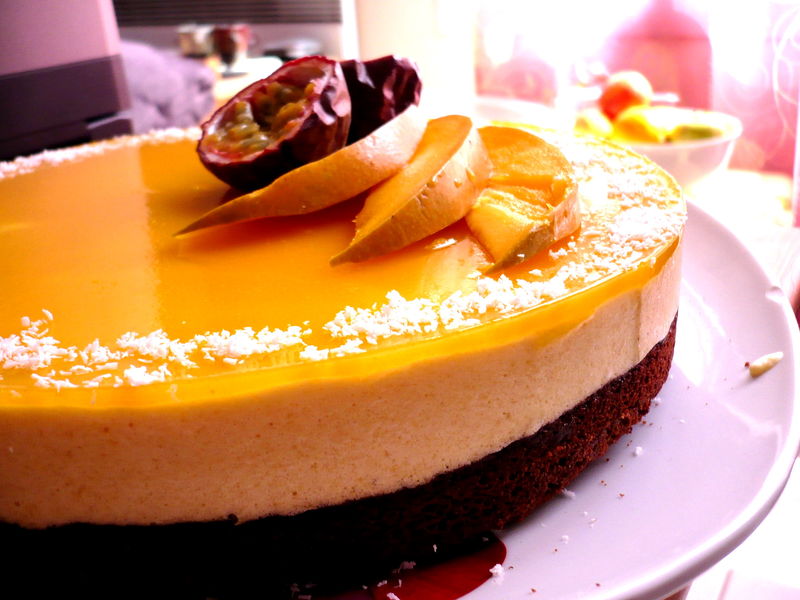 Mousse De Mangue Et Biscuit Au Chocolat Le Chaudron De Morella