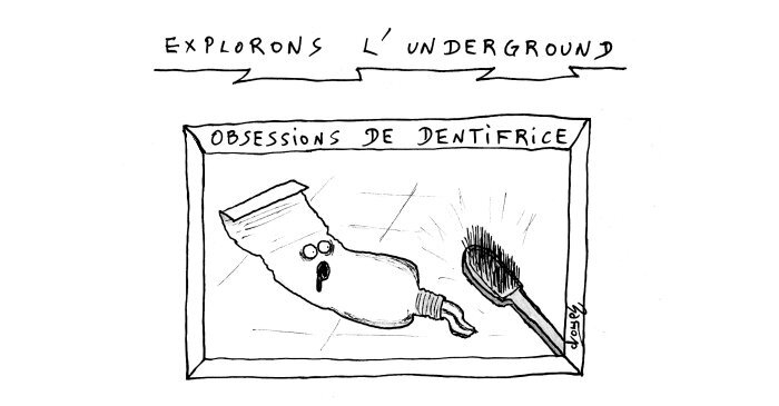 underground dentifrice