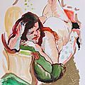 la peinture de nus féminins 
