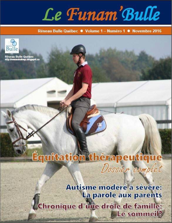 équitation thérapeutique réseau bulle