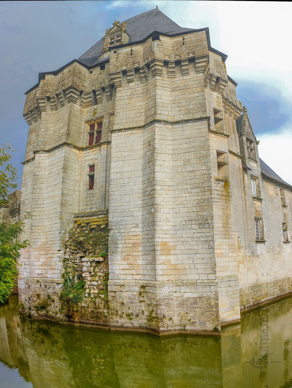 Cherveux, Château des Lusignan (Mélusine, Saint Louis, Prince Noir… (3)