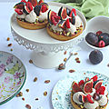 Tartelettes figue pistache pour les 13 ans de mon blog !