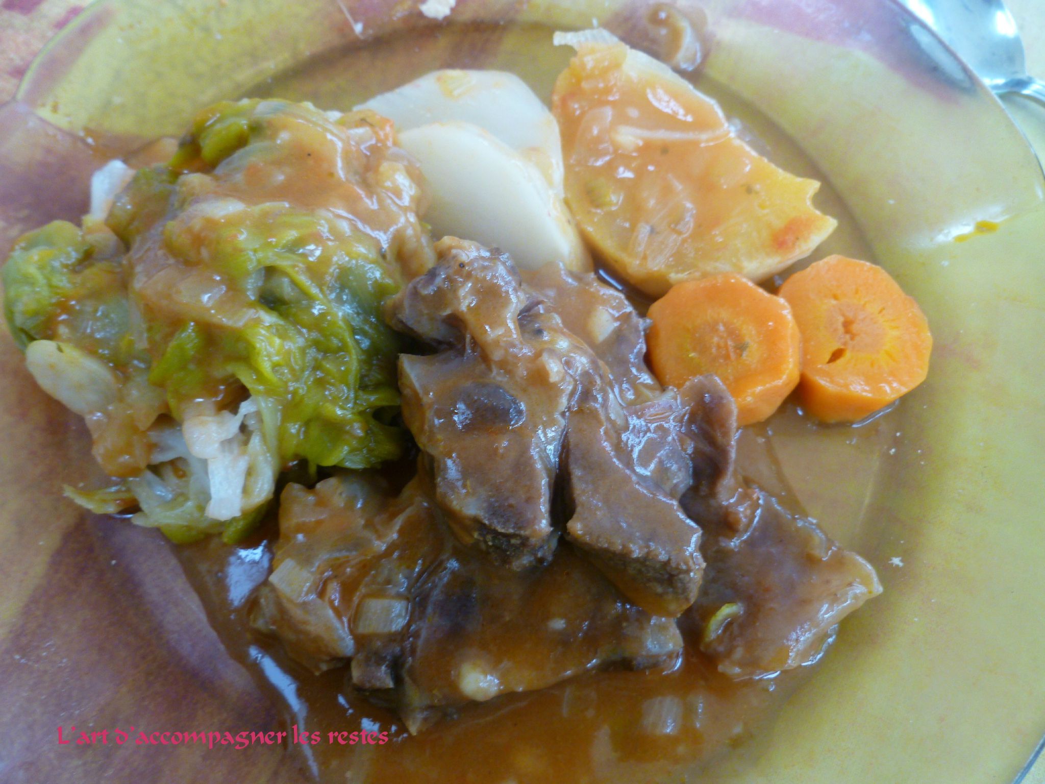 Restes De Pot Au Feu Sauce Piquante Mon boeuf miroton - L'art d'accompagner les restes