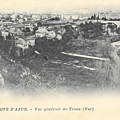 Trans-Vue générale sur le Pont de la Motte et le village