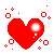 coeur rouge Hellogif