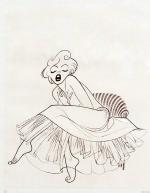art-by_Al Hirschfeld-ballerina